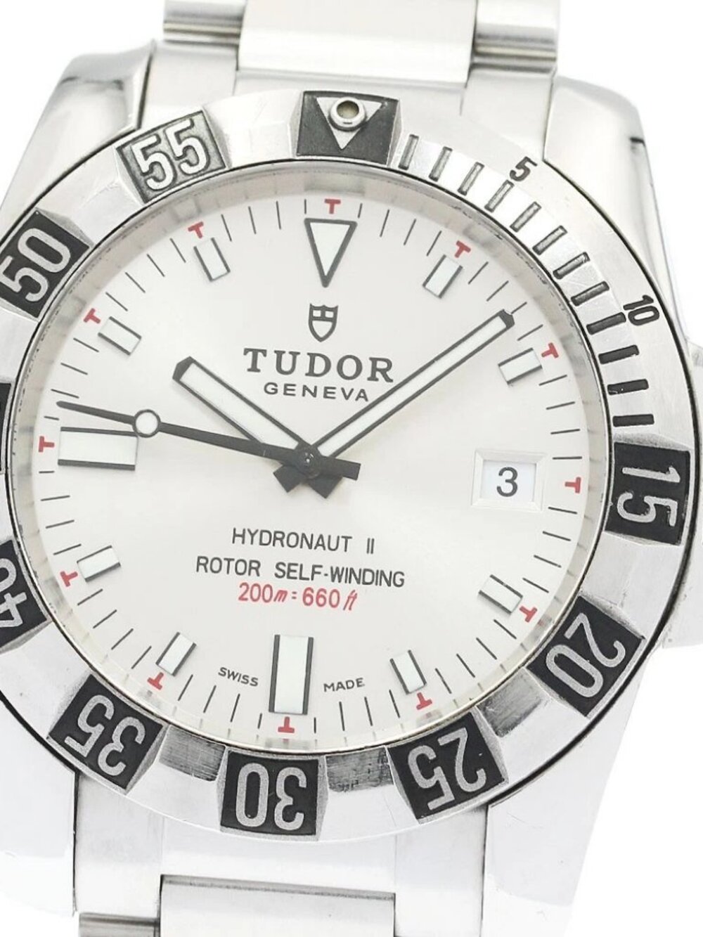 TUDOR Hydro Note 2 20040 Date Silver Dial Automatic Men's Watch
